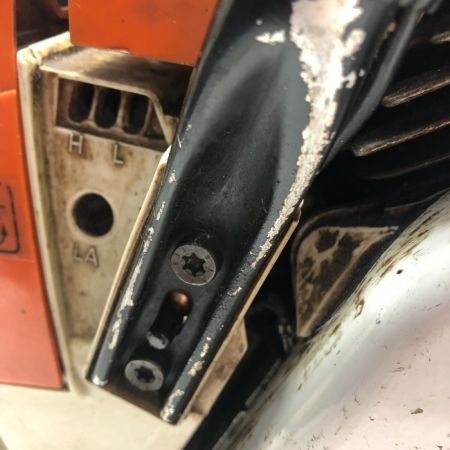  STIHL エンジンチェーンソー 本体のみ アイドリング時刃が回る MS260 オレンジ