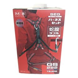 ◇◇ TAJIMA タジマ フルハーネス型安全帯 Mサイズ 新規格 A1GSMJR-WL2BK レッド Sランク