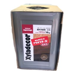 ◇◇ キシラデコール アクオステージ　14kg ｷｼﾗﾃﾞｺｰﾙ ｱｸｵｽﾃｰｼﾞ14kg ウォルナット Sランク