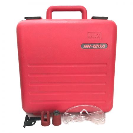  MAX マックス エア釘打ち機 HN-120A レッド