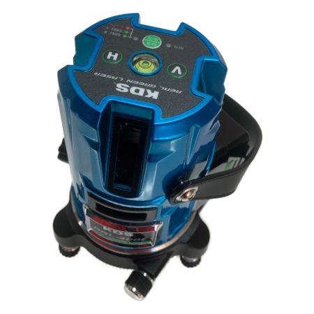  KDS レーザー墨出し器 ケース付 ブルーレーザー 3ライン RGL-400L