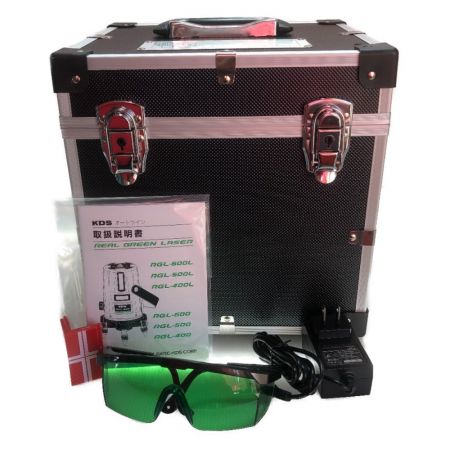  KDS レーザー墨出し器 ケース付 ブルーレーザー 3ライン RGL-400L