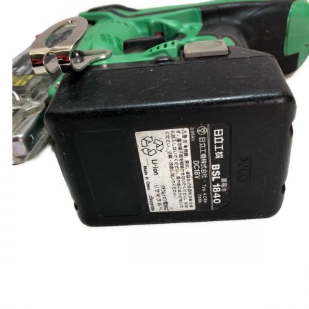  HITACHI 日立 45mm コードレスピン釘打ち機 充電器・充電池1個・ケース付 NP18DSL グリーン