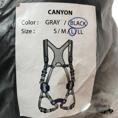  TITAN 新規格 フルハーネス Lサイズ 本体のみ PACN-10A-BL-L ブラック