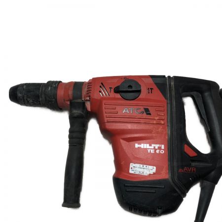  Hilti ヒルティ ハンマドリル ケース付 コード式 100v TE-60ATC レッド