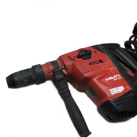  Hilti ヒルティ ハンマドリル ケース付 コード式 100v TE-60ATC レッド