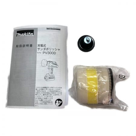  MAKITA マキタ 充電式サンダポリッシャ スポンジパット付 18v PV300D グリーン