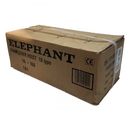  ELEPHANT エレファント レバーブロック　1.6ｔ　1.5ｍ YA-160