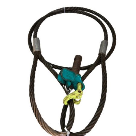  日本クランプ 穴つり専用クランプ 玉掛けワイヤー RHP-700