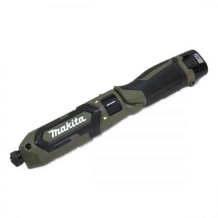  MAKITA マキタ ペンインパクトドライバ 充電器・充電池2個・ケース・取説付 TD022D オリーブ