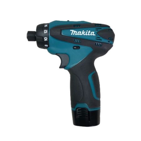  MAKITA マキタ 充電式ドライバドリル 10.8ｖ 充電器・充電池2個・ケース付 DF030D ブルー