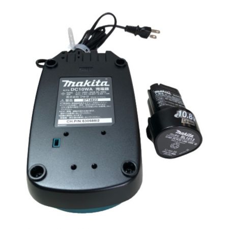  MAKITA マキタ 充電式ドライバドリル 10.8ｖ 充電器・充電池2個・ケース付 DF030D ブルー