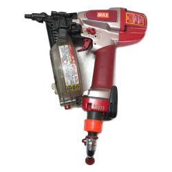 ◇◇ MAX マックス 高圧 コイルネイラ 釘打ち機 本体のみ HN-R38 レッド Cランク