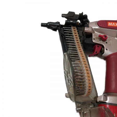  MAX マックス 高圧 コイルネイラ 釘打ち機 本体のみ HN-R38 レッド