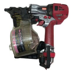 ◇◇ MAX マックス 65ｍｍ スーパーネイラ エア釘打ち機 本体のみ HN-65N2(D) レッド Cランク