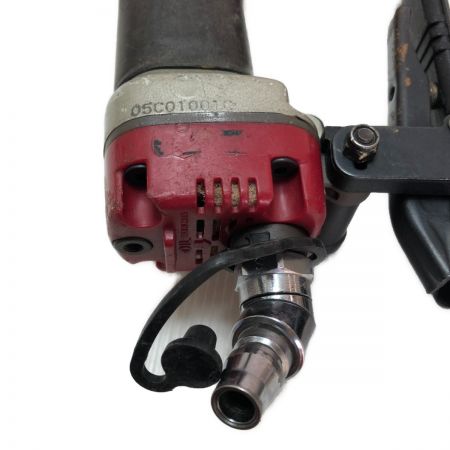  MAX マックス 4mm幅 常圧 エアネイラ ケース付 TA-238F レッド