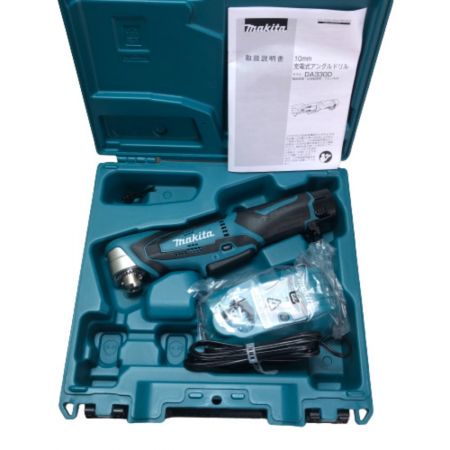  MAKITA マキタ 10ｍｍ 充電式アングルドリル 充電器・充電池付 DA330DW グリーン