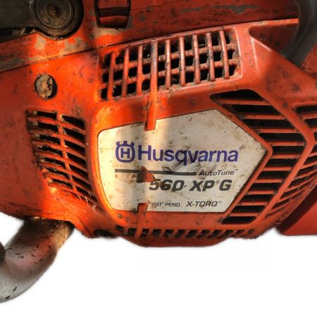  Husqvarna ハスクバーナ エンジンチェーンソー 本体のみ 560XPG オレンジ