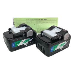 ♭♭ HiKOKI ハイコーキ マルチボルト リチウムバッテリー ２個セット BSL36A18B ブラック Sランク