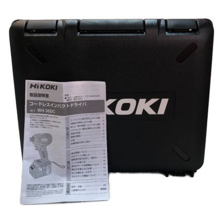  HiKOKI ハイコーキ コードレスインパクトドライバ 36v ケース付 WH36DC アグレッシブグリーン