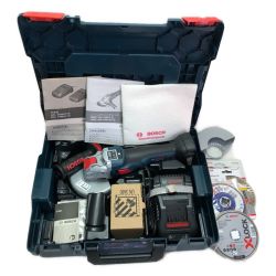 ◇◇ BOSCH ボッシュ 125mm コードレスディスクグラインダー 付属品付 GW18V-10SC5J Sランク