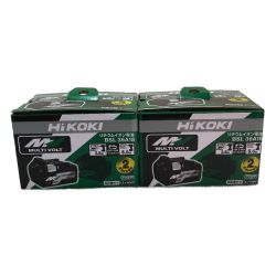 ◇◇ HiKOKI ハイコーキ マルチボルト リチウムバッテリー ２個セット BSL36A18 ブラック Sランク