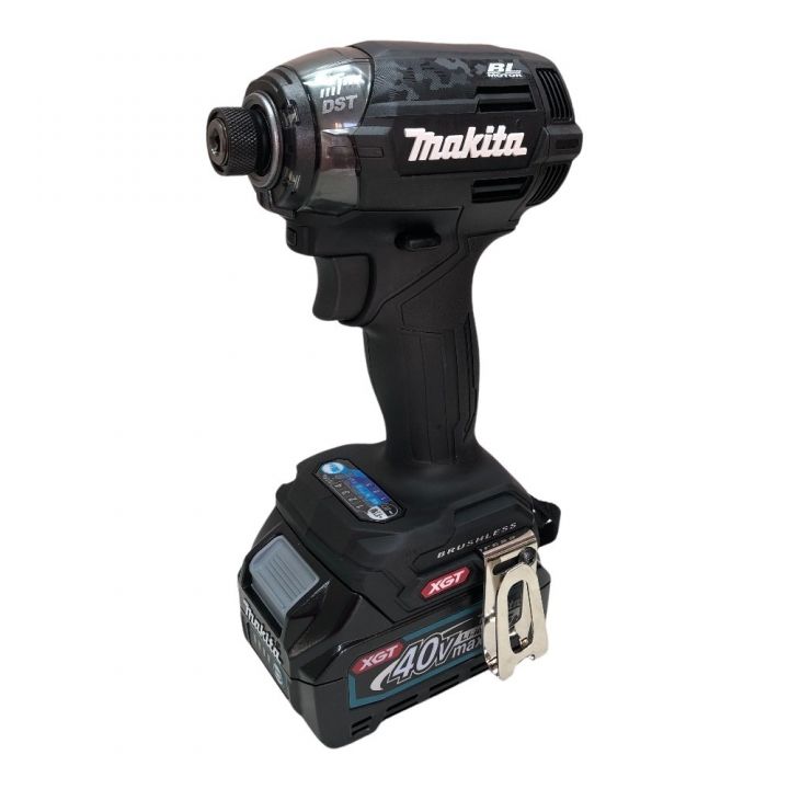 MAKITA マキタ 電動工具 インパクトドライバ 充電器・充電池2個・ケース付 コードレス式 TD002GRDXB  ブラック｜中古｜なんでもリサイクルビッグバン