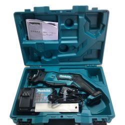 ◇◇ MAKITA マキタ 充電式レシプロソー 充電器・充電池2個・ケース付 10.8v JR104D グリーン Cランク