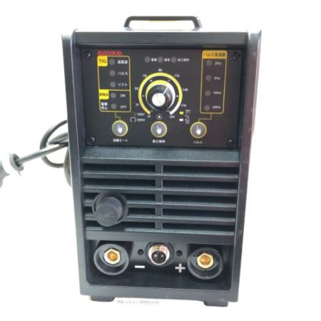  SUZUKID 直流インバータTIG溶接機 100v/200v兼用 ノズル♯５欠品 DC200 イエロー