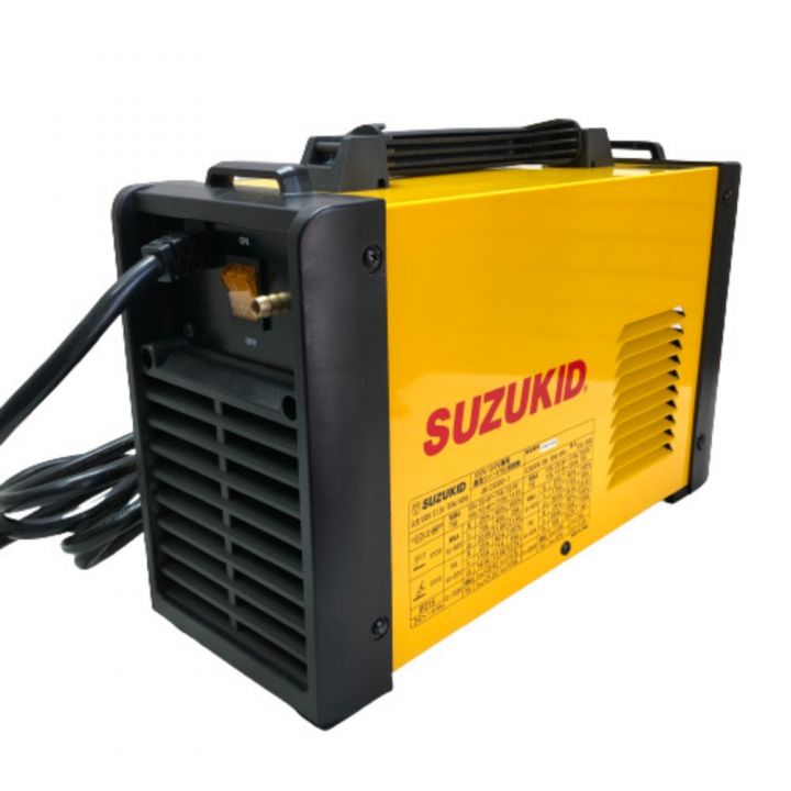 SUZUKID 直流インバータTIG溶接機 100v/200v兼用 ノズル♯５欠品 DC200 イエロー｜中古｜なんでもリサイクルビッグバン