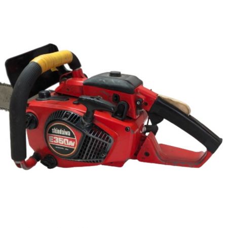  shindaiwa 新ダイワ エンジンチェーンソー 本体のみ E350AV レッド