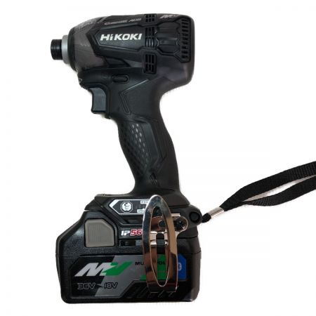  HiKOKI ハイコーキ インパクトドライバ WH36DA ブラック