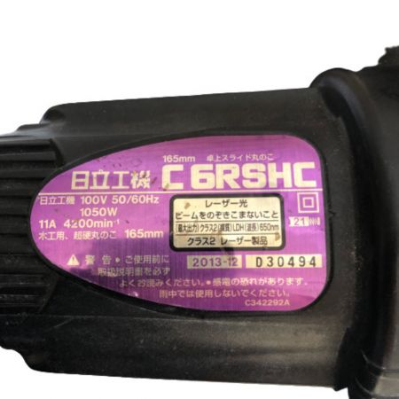  HITACHI 日立 165ｍｍ 卓上スライド丸のこ C6RSHS ショッキングピンク