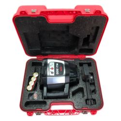 ◇◇ myzox 自動整準レーザーレベル 受光器・ケース付 MJ300 ブラック Aランク