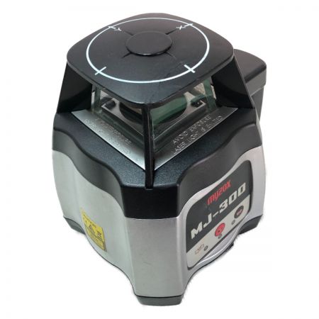  myzox 自動整準レーザーレベル 受光器・ケース付 MJ300 ブラック