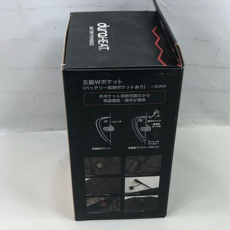  AZESTO 工具関連用品 電熱ベスト モバイルバッテリーセット 未使用品(S) 付属品完備 3L BH-016 ブラック