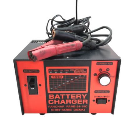  SHIN-KOBE 新神戸電機 バッテリーチャージャー パンチャー 6/12/24Ｖ対応  PANB-24-15C
