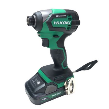  HiKOKI ハイコーキ インパクトドライバ 付属品完備 コードレス式 18v  WH18DE グリーン