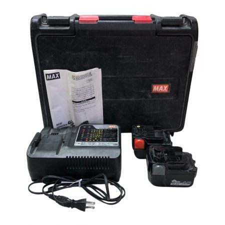  MAX マックス 充電式ブラシレスインパクトドライバ 充電器・充電池3個・ケース付 PJ-ID152B ブラック
