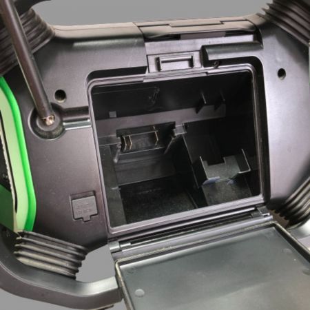  HITACHI 日立 コードレスラジオ 本体のみ UR18DSDL グリーン