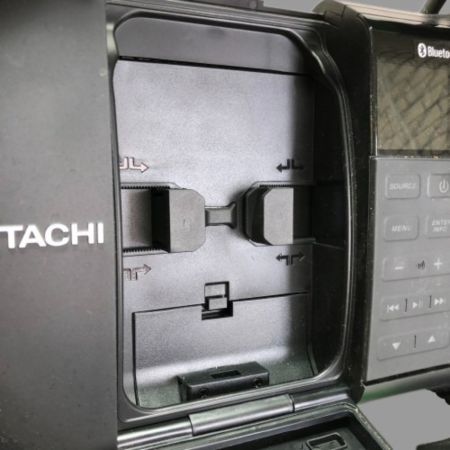  HITACHI 日立 コードレスラジオ 本体のみ UR18DSDL グリーン