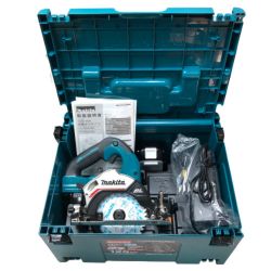 ◇◇ MAKITA マキタ 125mm 充電式丸のこ 18v 充電器・充電池2個・ケース付 HS474DRGX Sランク