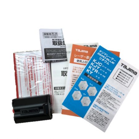  TAJIMA タジマ レーザー墨出し器　光学測定器　レーザー機器 ZEROBL-KJC ブラック