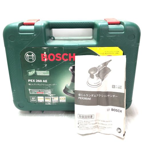 中古】 BOSCH ボッシュ 吸じんランダムアクションサンダー ケース・取