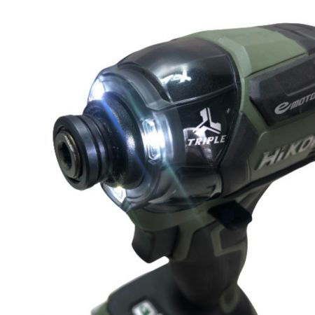  HiKOKI ハイコーキ コードレスインパクトドライバ 36ｖ 充電器・充電池2個・ケース付 WH36DC グリーン