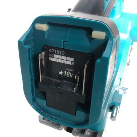  MAKITA マキタ 82mm 充電式カンナ 18ｖ 本体のみ KP181D グリーン