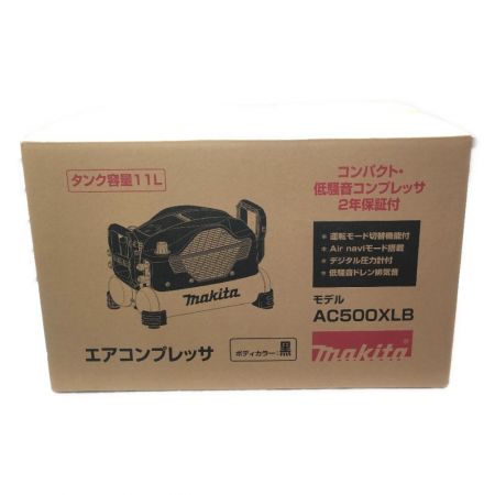  MAKITA マキタ コンプレッサー 11L AC500XLB ブラック