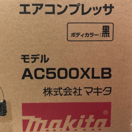  MAKITA マキタ コンプレッサー 11L AC500XLB ブラック