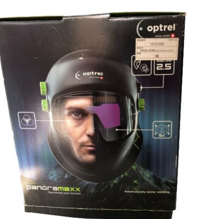  optrel 自動遮光溶接面 panoramaxx ブラック