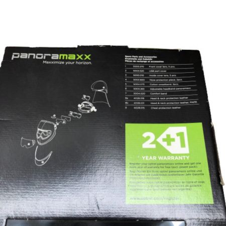  optrel 自動遮光溶接面 panoramaxx ブラック